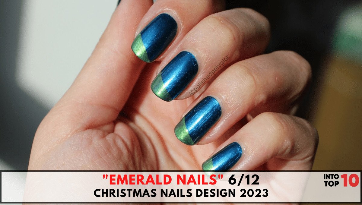 Top 12 Dark Blue Christmas Nails Design For 2023 INTO TOP 10