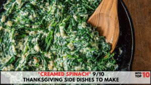 Creamed Spinach Thanksgiving Side Dishes
