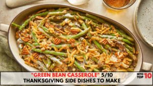 Green Bean Casserole Thanksgiving Side Dishes