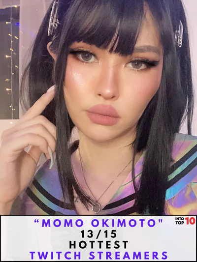 Momo Okimoto hottest twitch streamers