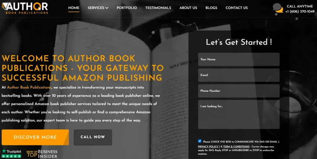 Author Book Publications