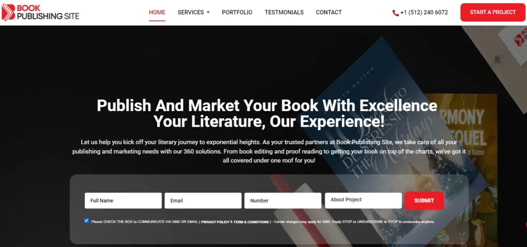 Book Publishing Site